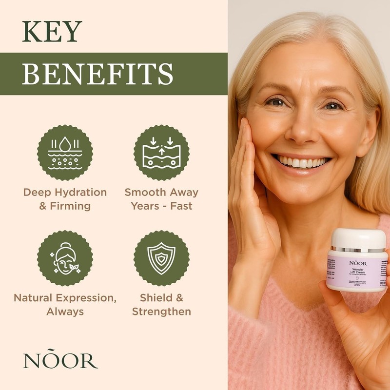 Noor Wonder Lift Cream – Dermatologist-Approved Wrinkle Reduction for All Ages gallery