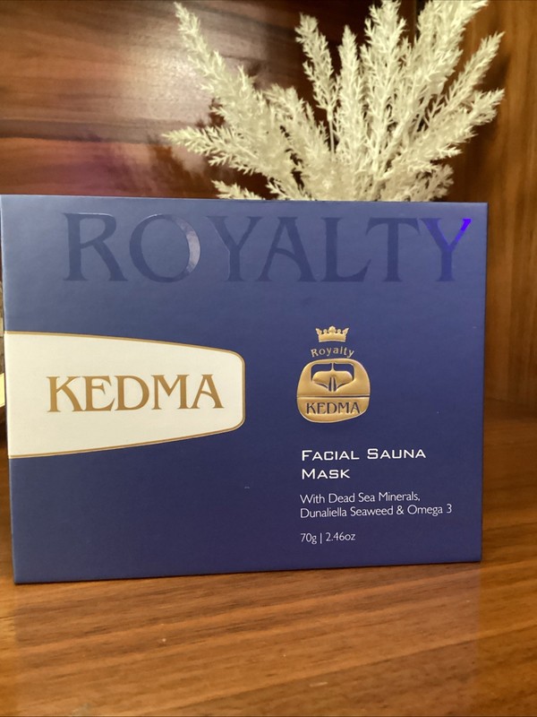KEDMA Royalty Facial Sauna Mask 2.4oz W Seaweed & Omega 3~Brand New🔥 gallery