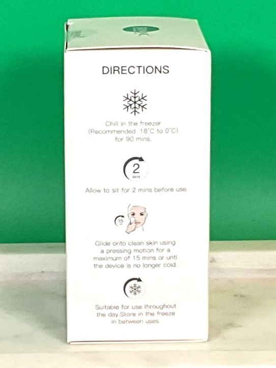 SEALED BOX SKIN INC CRYO-ICE SAKE ROLLER PINK TO WHITE Depuffing Lifting gallery