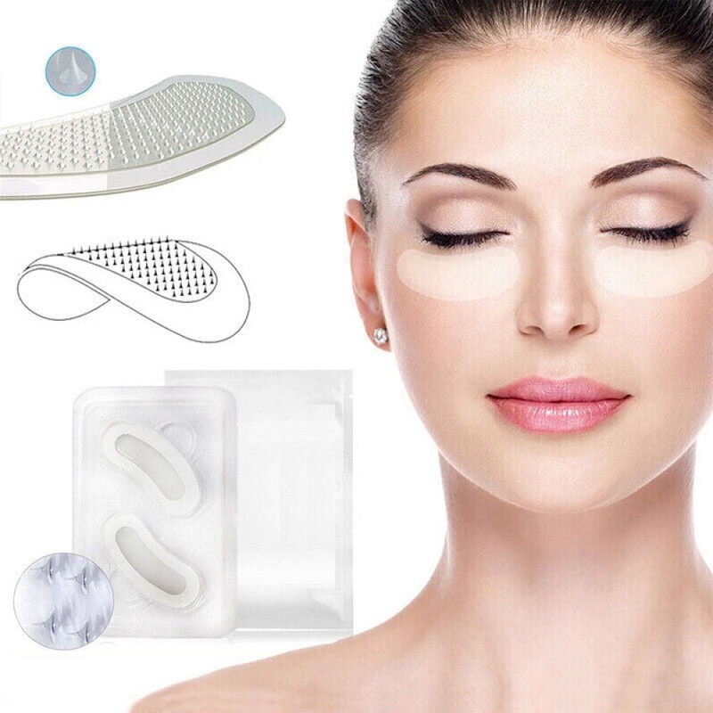 1-100Pairs Micro-needle Eye Patch Hyaluronic Acid Anti-wrinkle Remove Fine Lines gallery