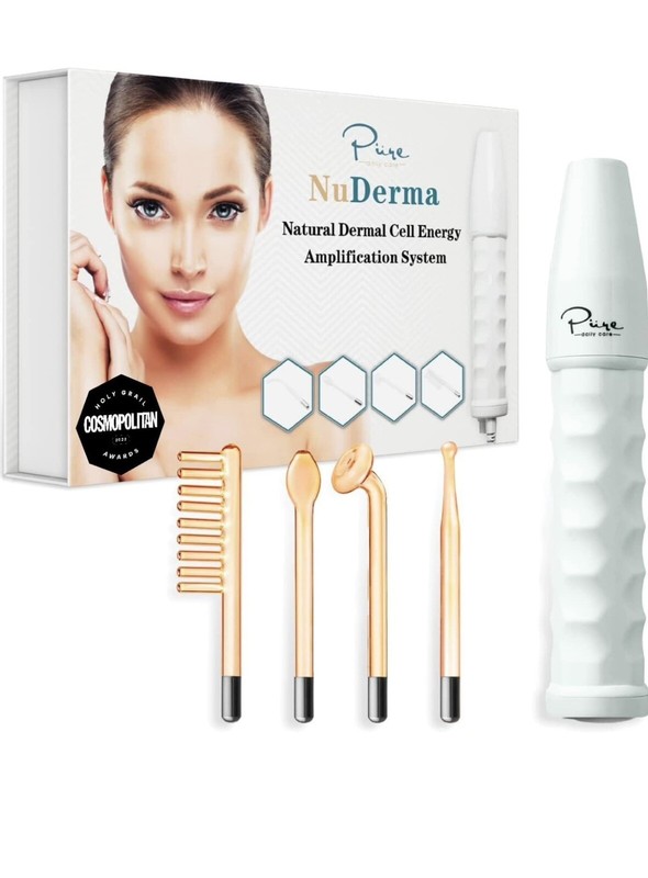 Pure Daily Care NuDerma Portable Handheld Skin Therapy Wand Machine -…