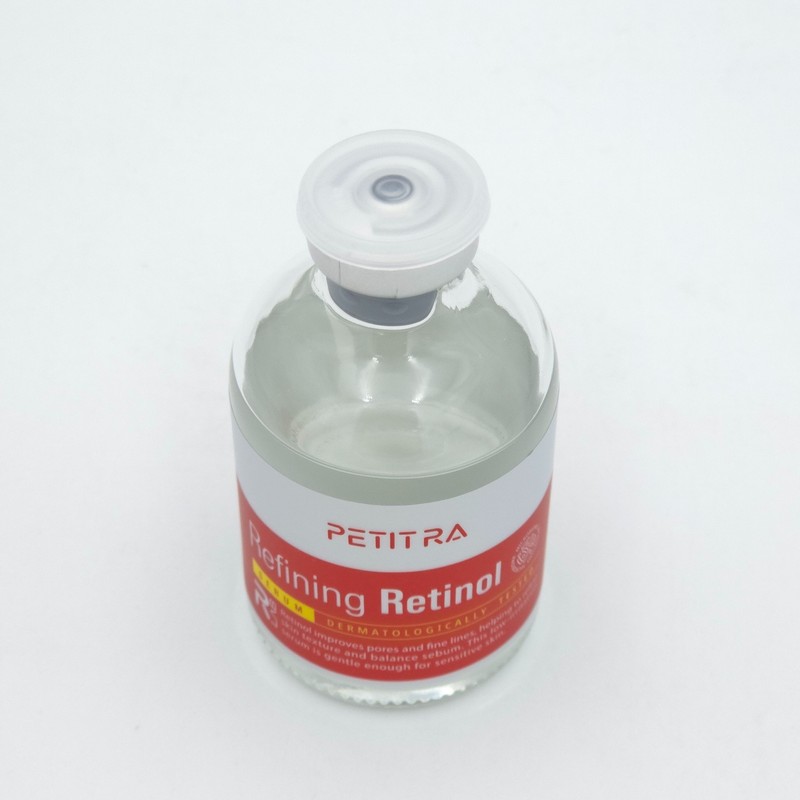 PETITRA Refining Retinol Serum 50ml Brightening Pore Elasticity K-Beauty gallery