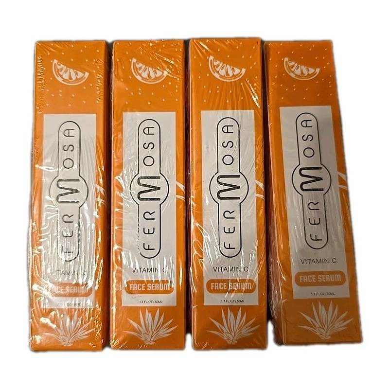 4x Fermosa Vitamin C Face Serum With Orange Extract For Brighter Skin 1.7oz