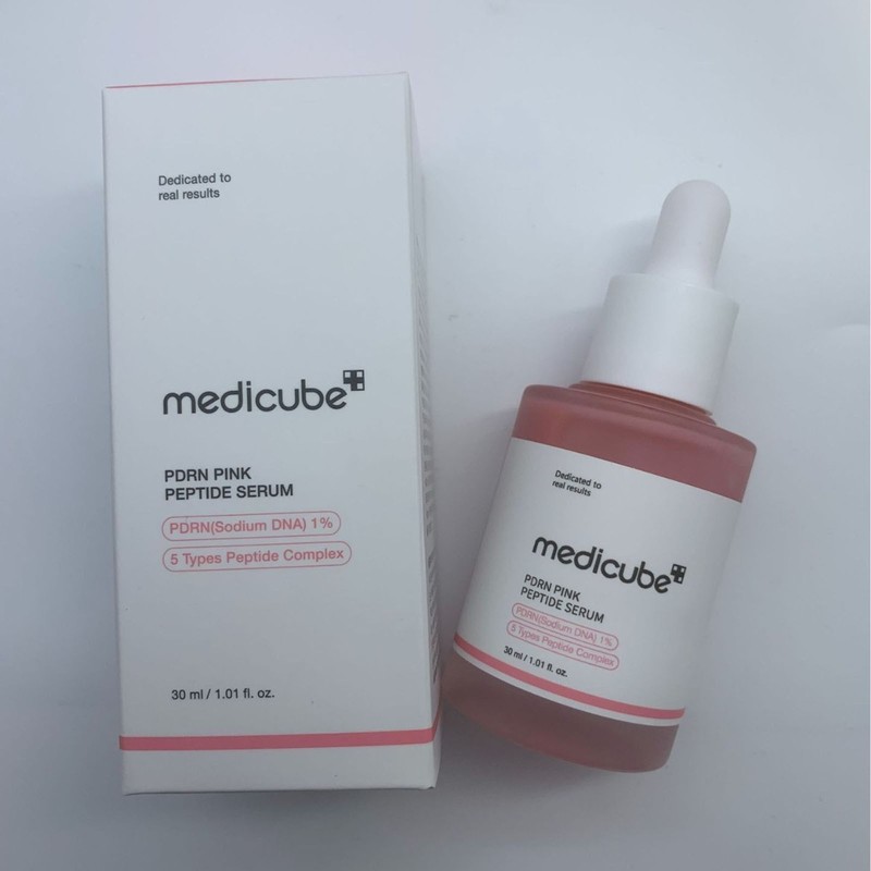 1x PDRN Pink Peptide Serum 30ml 1.01 fl.oz MEDICUBE Facial Skin Care Treatment gallery