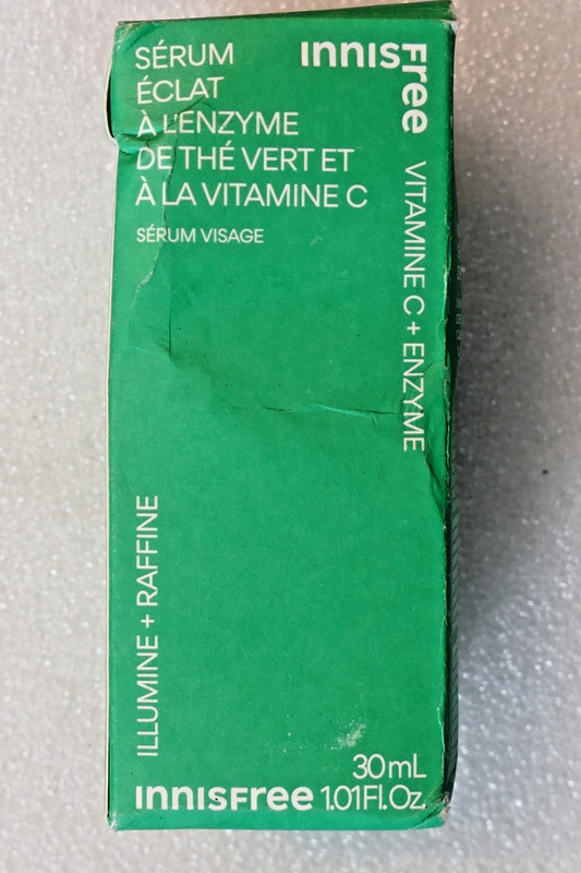 innisfree Green Tea Enzyme Vitamin C Brightening Serum ~ 30mL / 1.01 Fl Oz