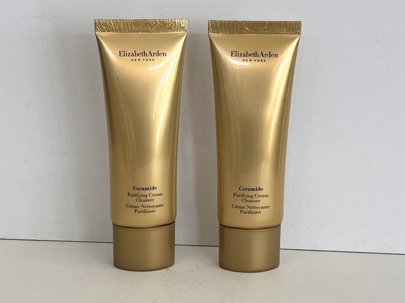 2 Lot Elizabeth Arden Ceramide Purifying Cream Cleanser 1.7 oz / 50 ml New