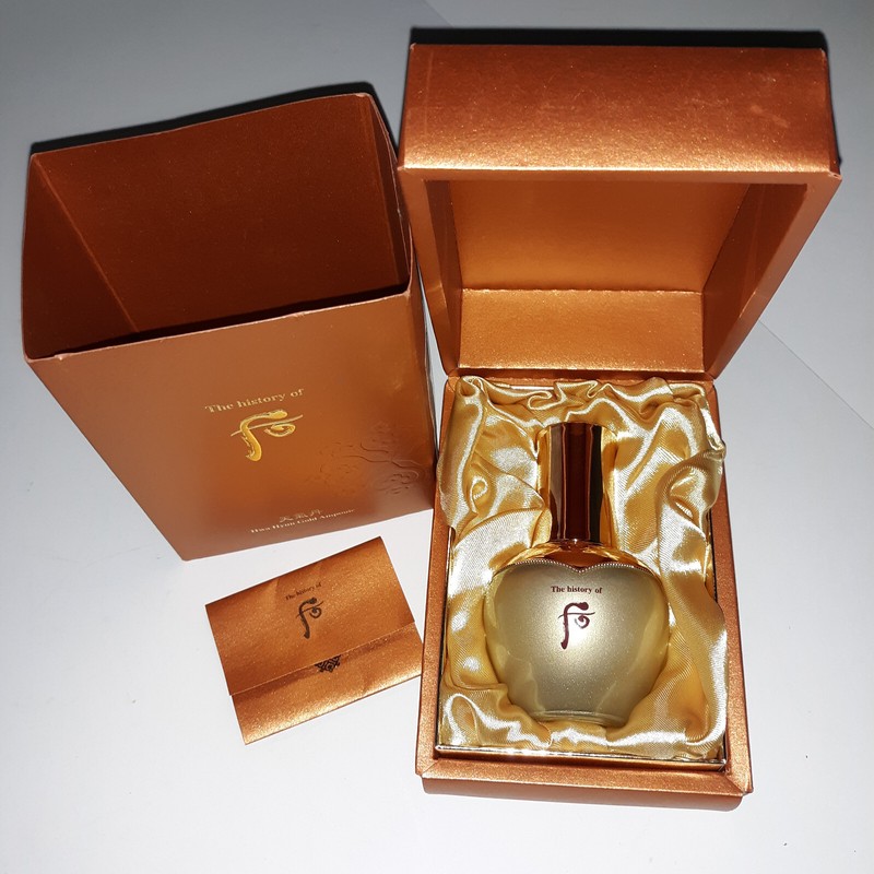 The History Of Whoo NEW Cheongidan Hwa Hyun Gold Vampoule 40 ml. – 1.4 Oz.