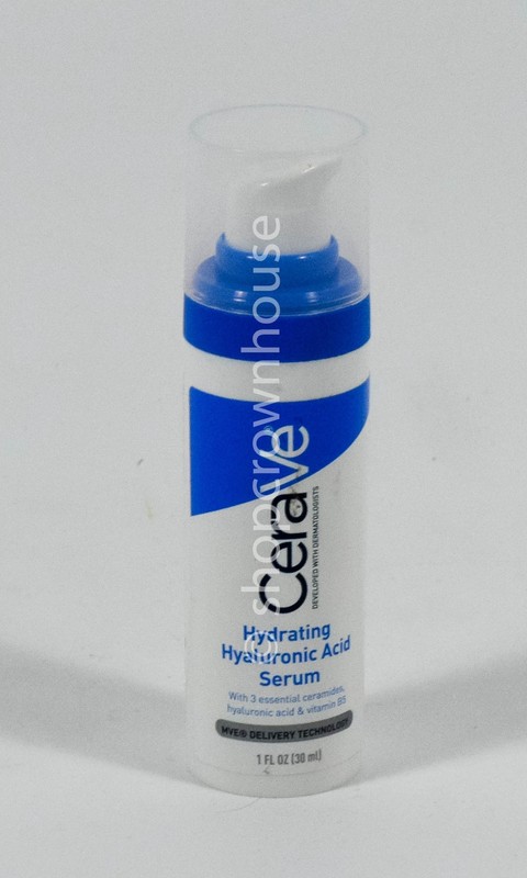CeraVe Skin Hydrating HYALURONIC ACID SERUM 1oz Ceramides Vitamin B5 UNbxd
