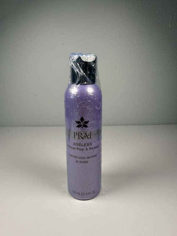 PRAI Ageless Throat Peel & Reveal Anti Aging Exfoliating Peel 4floz NEW SEALED