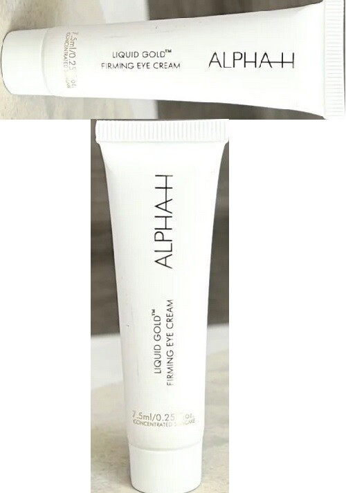 ALPHA-H Liquid Gold Firming Eye Cream, 7.5ML NEW SEALED