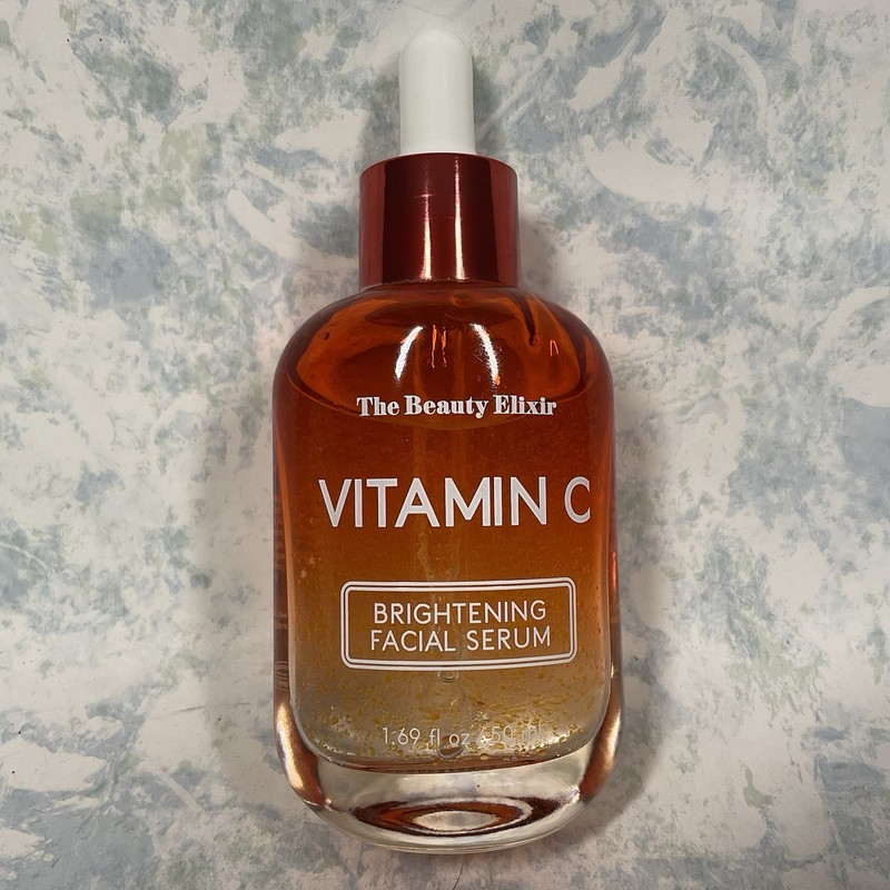 The Beauty Elixir Vitamin C Brightening Facial Serum 1.69oz Exp 12/26