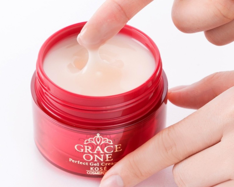 Kose Grace ONE Perfect Gel Cream EX all-in-one 100g 3.5 oz All In One for 50s gallery