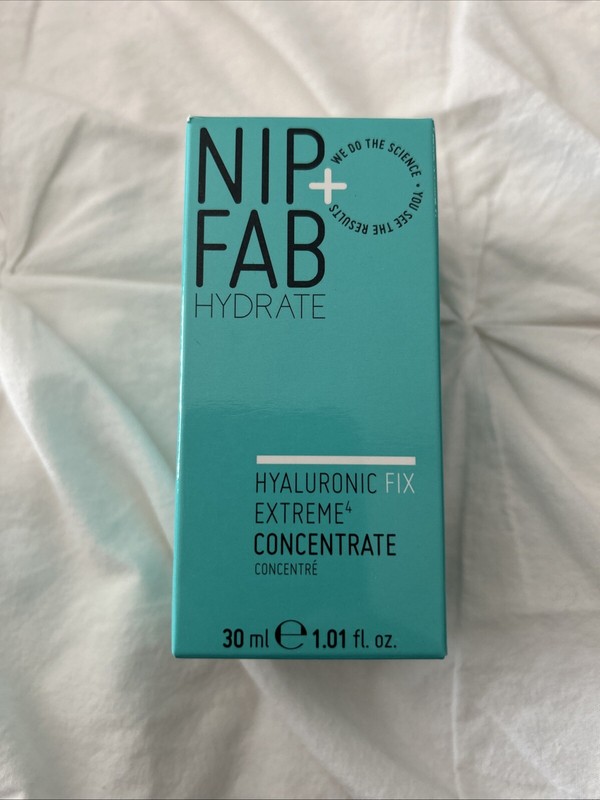 NIB Nip + Fab Hydrate Hyaluronic Extreme Concentrate 1.01 oz Full Size