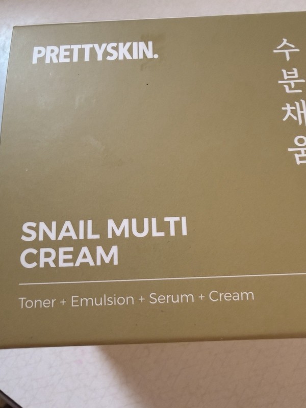 PrettySkin Snail Multi Cream Toner Emulsion Serum Anti-Aging 3.38oz Ex: 9/28 NIB gallery