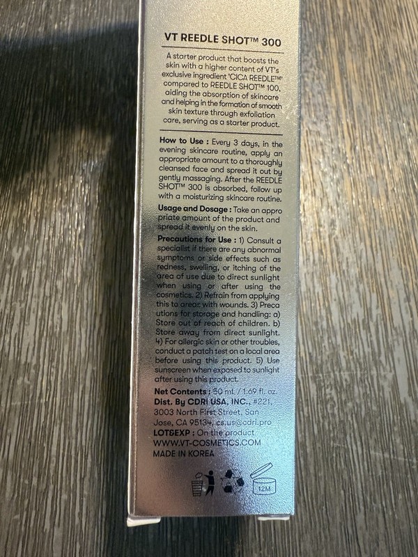 VT Reedle Shot 300 50ml Original Moisturizing K-Beauty gallery