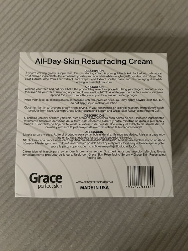 Grace All-Day Skin Resurfacing Cream Smoothing & Hydrating 2 Fl Oz New gallery