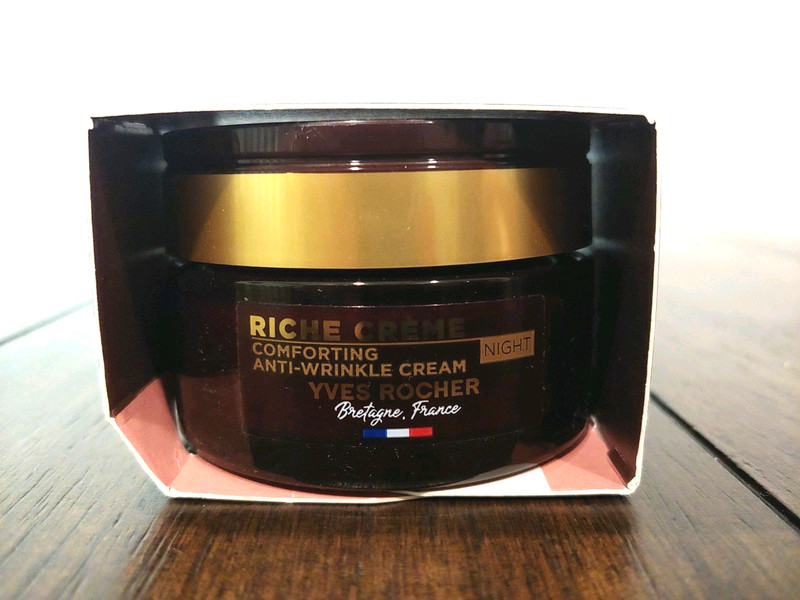 Yves Rocher Riche Crème Anti-Wrinkle Night Cream 50ml/1.6 oz Brand NEW Sealed