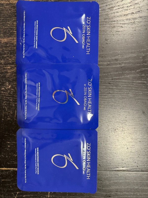 5pcs x Zo Skin Skin Brightening Sheet Masque 20g 0.7oz #dkau