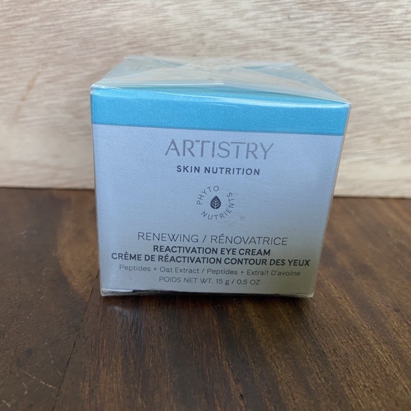 Artistry Skin Nutrition Renewing Reactivation Eye Cream 15g/ .5 oz Amway New