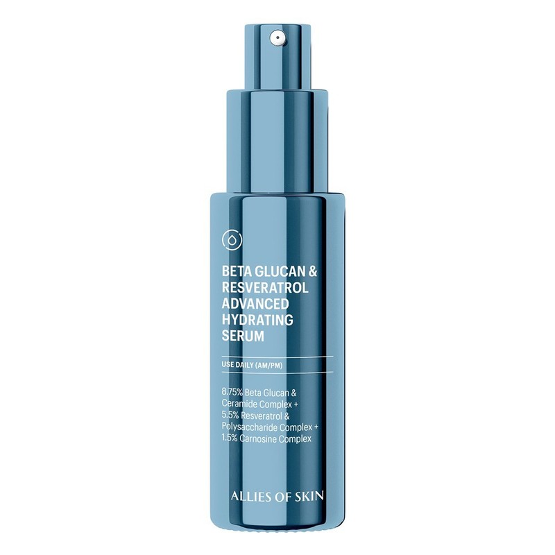 Allies of Skin Beta Glucan & Resveratrol Advanced Hydrating Serum 11073327