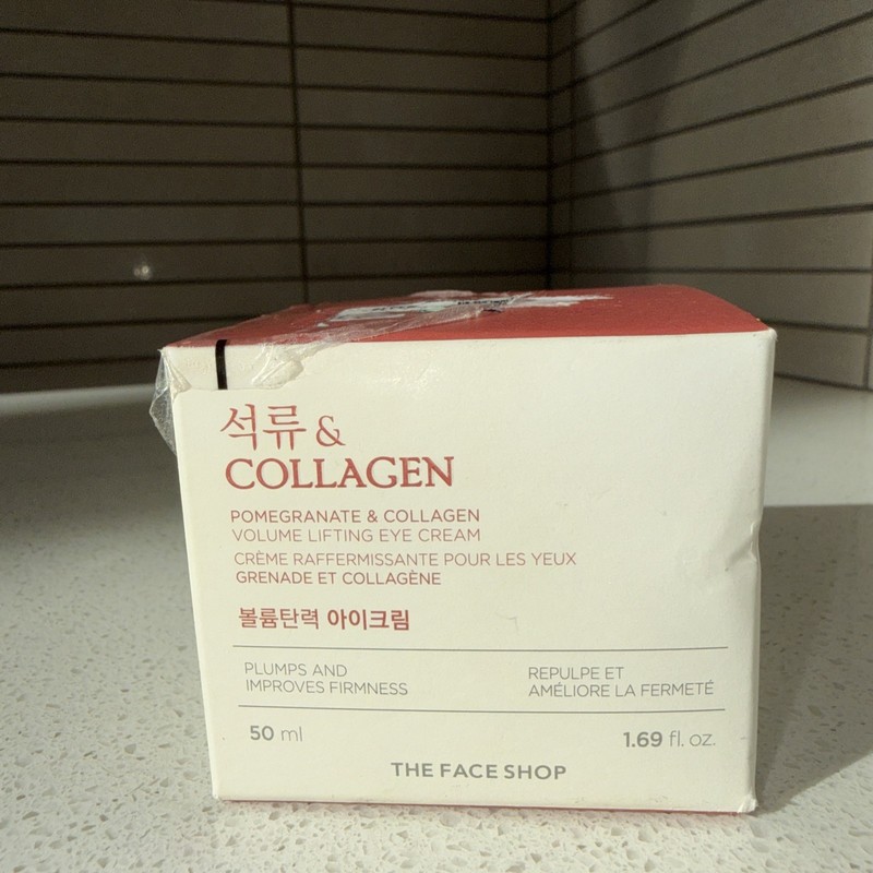 THEFACESHOP Pomegranate Collagen Volume Lifting Cream Hydrate-Exp 2/27