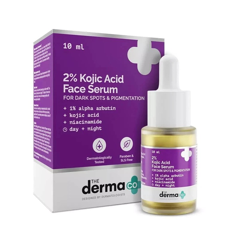 The Derma Co 2% Kojic Acid Face Serum With 1% Alpha Arbutin & Niacinamide 10 ML
