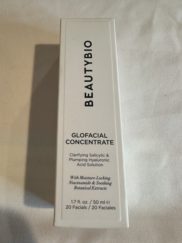 BEAUTY BIO Glofacial Concentrate Clarifying Plumping 1.7oz 20 Facial