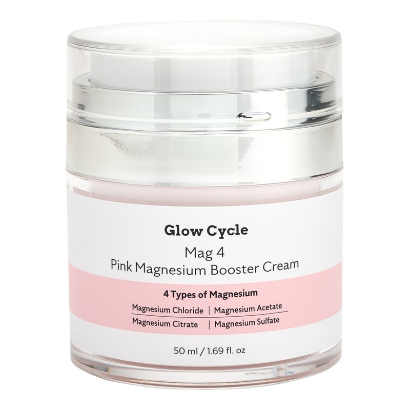 The Beauty Spy Glow Cycle Mag 4 Pink Magnesium Booster Cream 1.69 Fl. Oz.