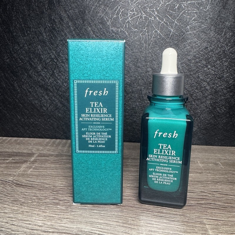 Fresh Tea Elixir Skin Resilience Activating Serum 50ml Deep Hydration 50ml NIB