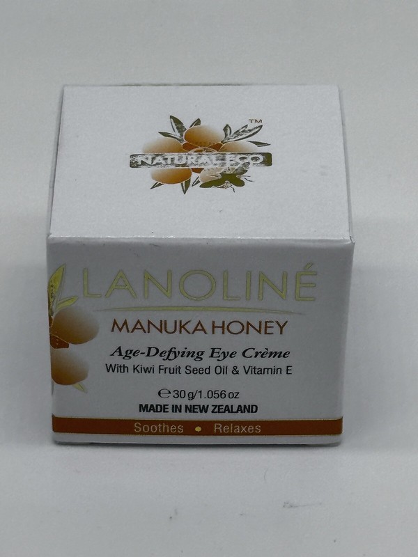 LANOLINÉ MANUKA HONEY Age-Defying Eye Creme, Kiwi Fruit Oil (30g) EXP 05/26 NIB