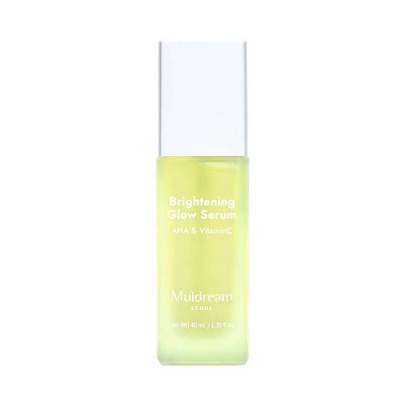 MULDREAM Brightening Glow Serum 1.35oz / 40ml Vegan, Moisturizing K-Beauty
