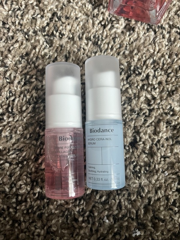 Biodance .33 Fl Oz Serum Set With Hydro Cera-nol And Pore Perfecting Collegan