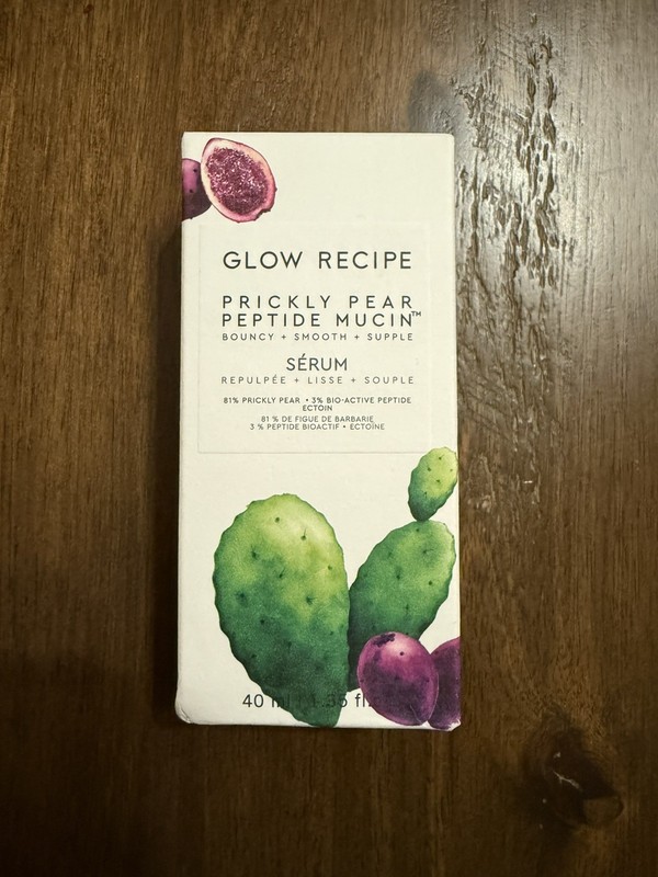 Glow Recipe Prickly Pear Peptide Mucin SERUM 40mLl/ 1.35 fl oz – NEW in Box