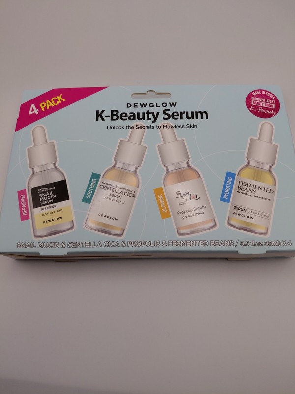 K BEAUTY SERUM 4 PACK Made In KOREA
