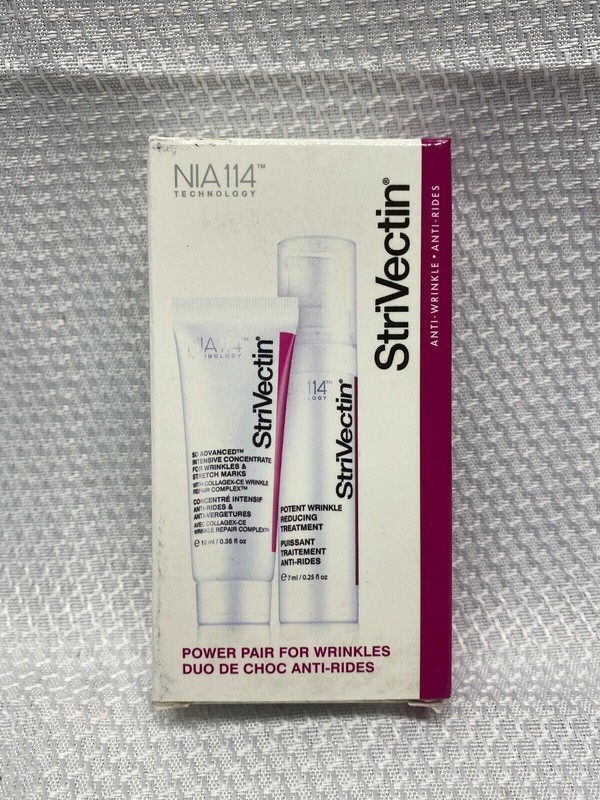 NEW STRIVECTIN NIA114 Power Pair Beauty To Go – Anti-Wrinkles & Stretch Marks