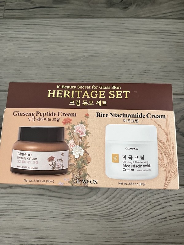 Korean GLAMFOX Rice Niacinamide & Ginseng Peptide Cream Glass Skin Exp.2028