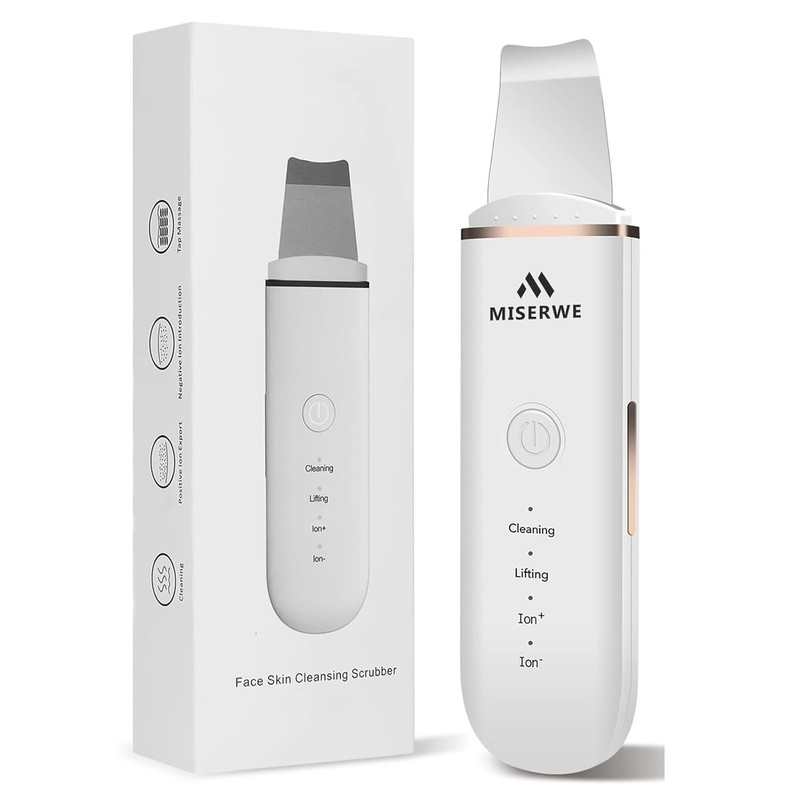 Luxury Skin Scrubber - Rechargeable Facial Cleanser with Gentle Deep Cleaning gallery