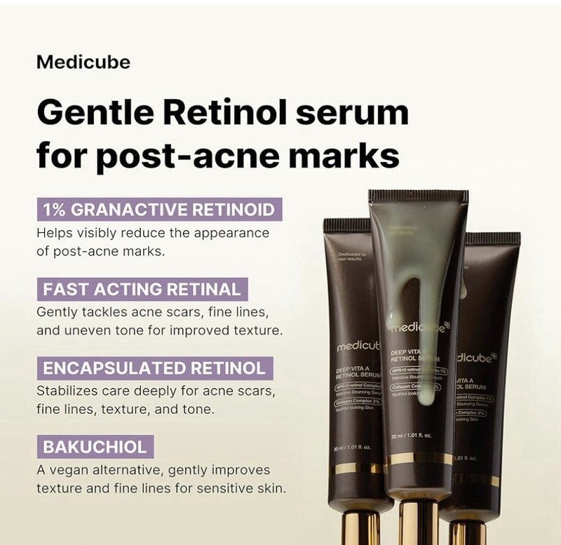 Medicube 1.0 Vita A Retinol Elixir Deep fl oz | Anti-Aging & Complexion gallery