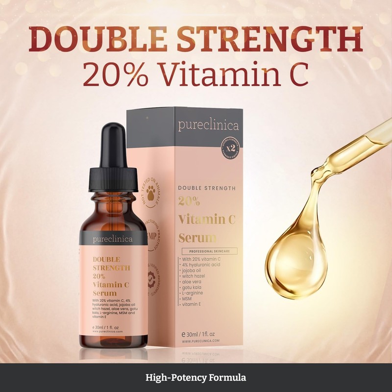 20% Vitamin C Serum (with 4% HA, 2.5% L-Arginine, 2.5% Vitamin E, & 1% Feruli... gallery