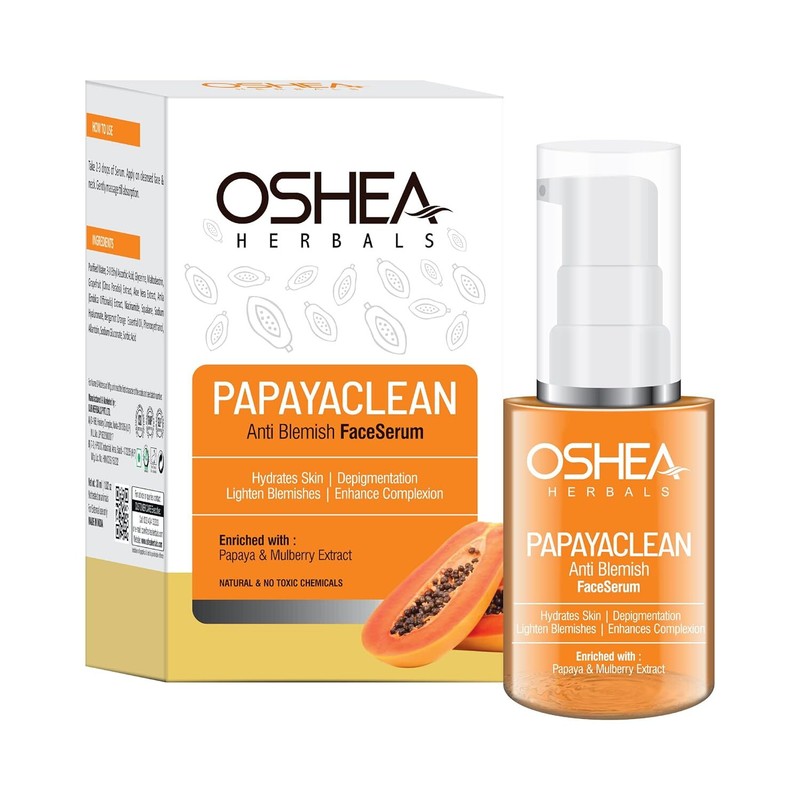 Oshea Herbals Papayaclean Anti Blemishes Serum For Hydrates Skin 30ml