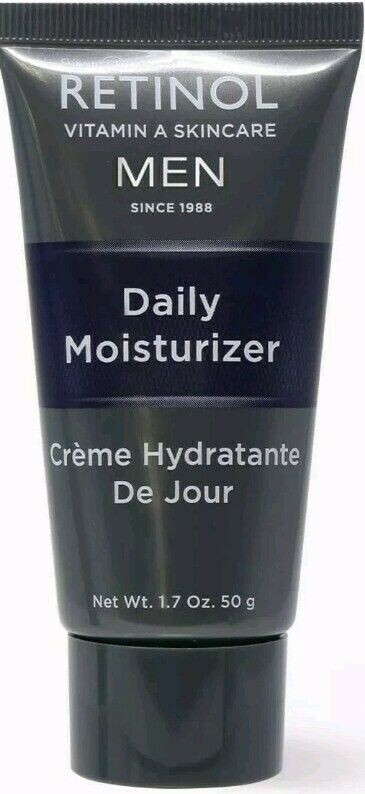 Skincare Cosmetics MEN’S Retinol Daily Moisturizer Vitamins A,C & E 1.7 oz 30ml