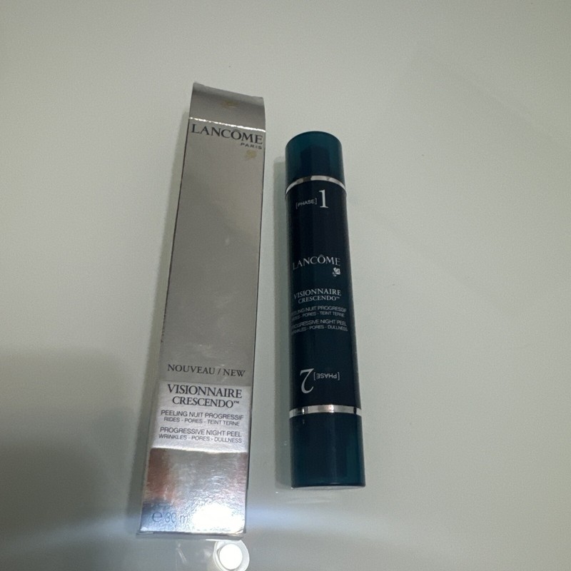 LANCOME VISIONNAIRE CRESCENDO Progressive 2 phase 1 -2 Peel exfoliate 1oz S1