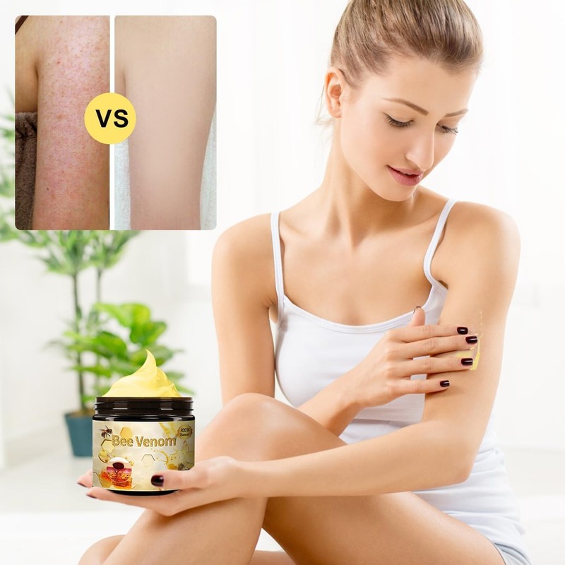 2026 Professional Bee Venom Treatment Cream - Moisturizing Skin Repair (2 Jars) gallery