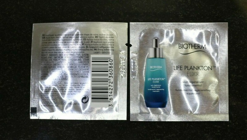 2 Biotherm Life Plankton Elixir Serum. Sample 2 x 1 ml. /0.03 oz. France. New