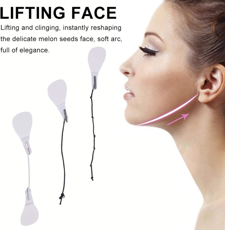 Invisible Face Stickers Instant Neck Eye Double Chin Lift V For Instant Face Lif gallery