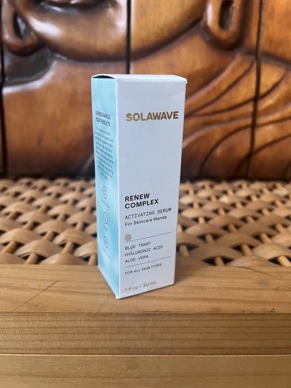 NEW Solawave Renew Complex Activating Serum For Wands Blue Tansy Hyaluranic Acid