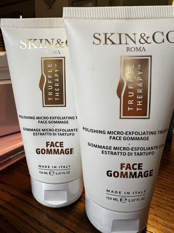 Lot Of 2 Skin & Co Truffle Therapy Face Gommage 150ml Exfoliating & Hydrating