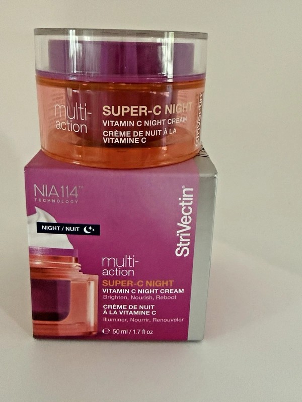 StriVectin Multi Action Super-C Vitamin C Night Cream 1.7oz 50ml NIB NIA 114