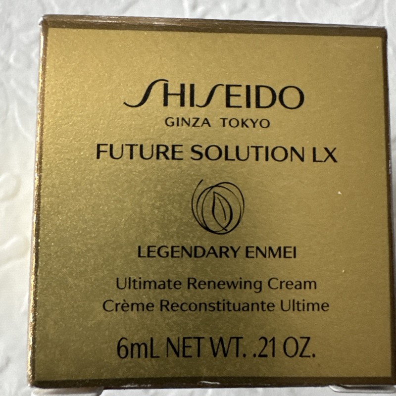 shiseido Future Solution Lx Ultimate Renewing Cream 6 Ml .21 Oz Travel Size