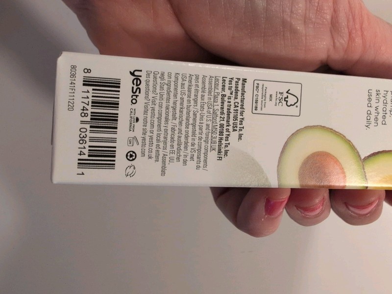 8 Yes To Avocado Fragrance Free Hyaluronic Acid Serum - .95 fl oz & EYE CREAM gallery